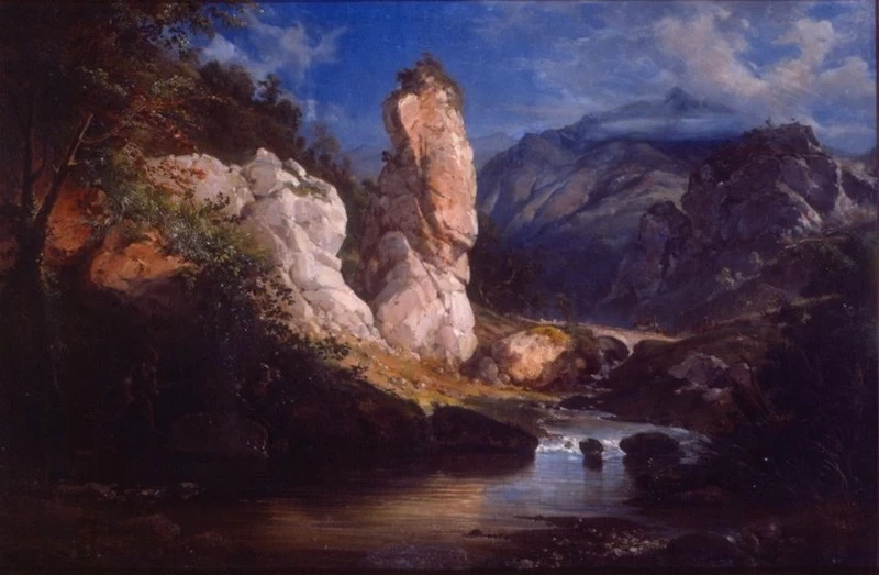 Roccia sopra il fiume - Museu Nacional de Belas Artes, Rio de Janeiro